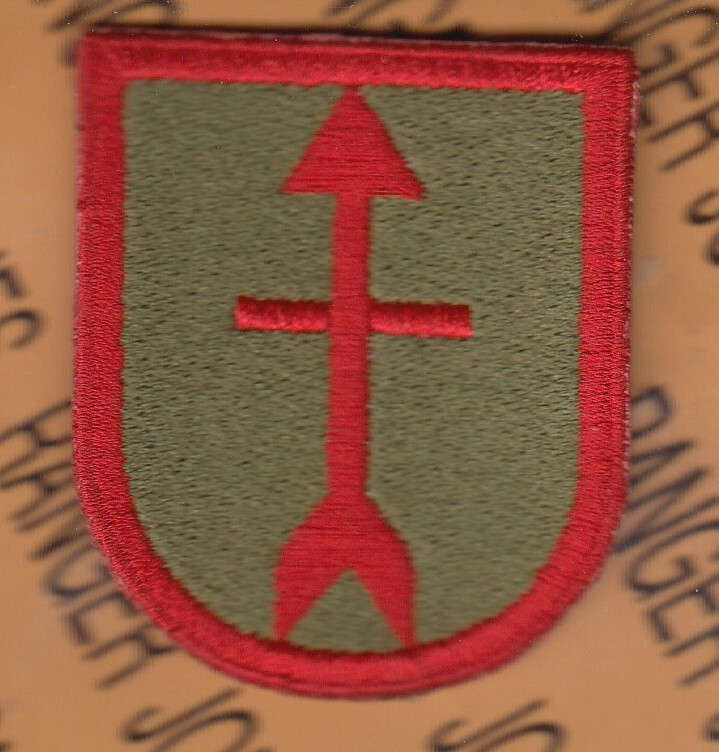 US Army 32nd Infantry "RED ARROWS" Division proposed BIP beret flash patch c/e