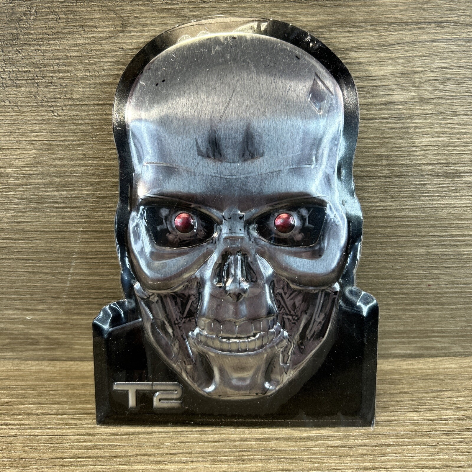 Loot Crate Exclusive Terminator T2 Metal Print Sci-Fi Wall Art Shelf Display: