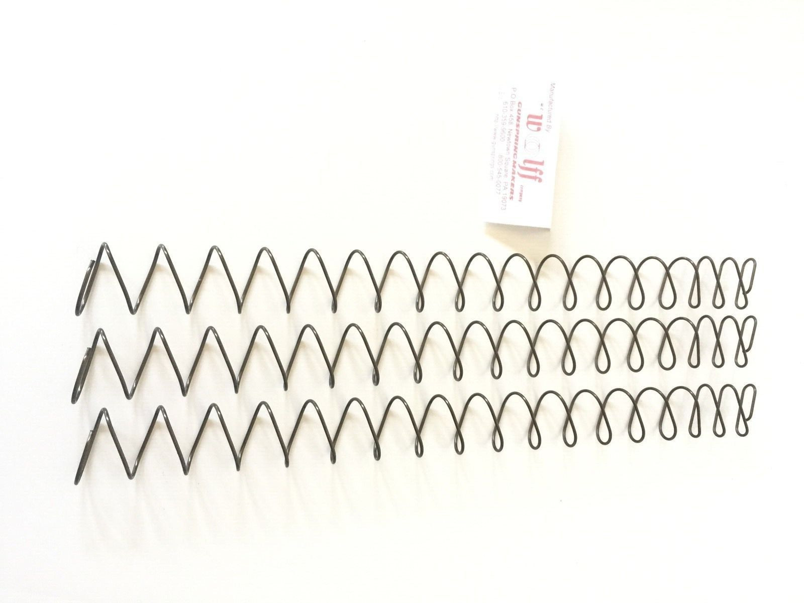Wolff For Glock 9mm Magazine 33 31 +10% Extra Power Springs 3 Pack