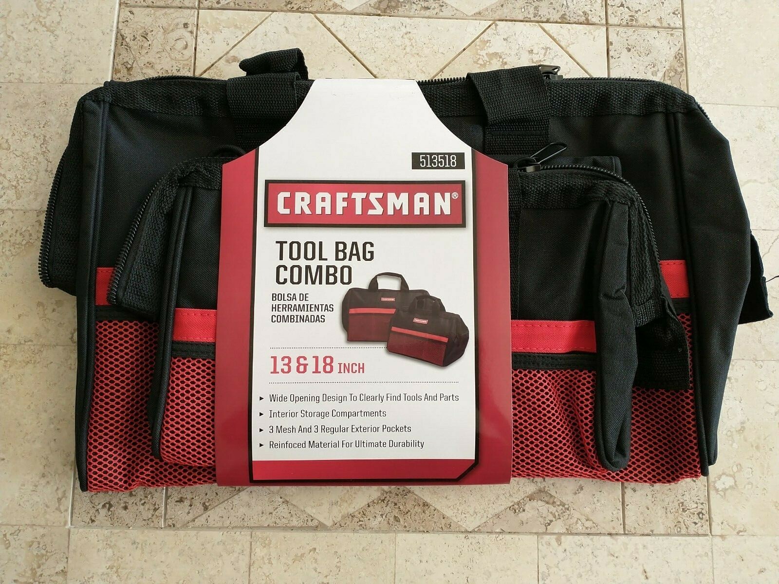 CRAFTSMAN Tool Bag Combo Set 13 Inch & 18 Inch BRAND NEW