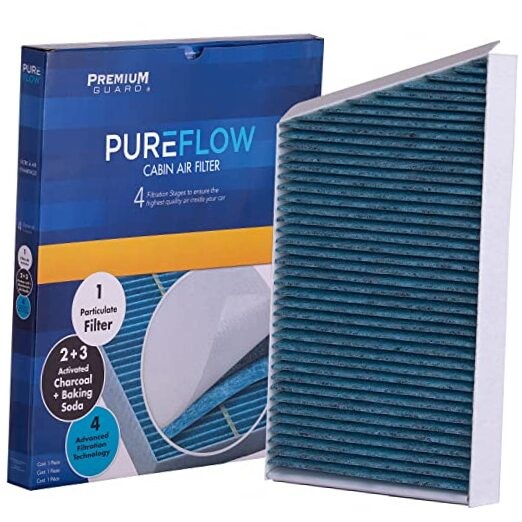 PureFlow Cabin Air Filter PC5832X | Fits 2001-2005 Mercedes-Benz C240, PUREFLOW
