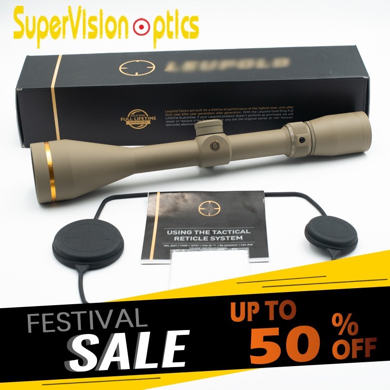 Lp Style VX-3 4.5-14x50mm Rifle Scope Duplex Reticle FDE Color-USA STOCK