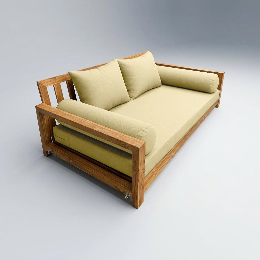 COVER ONLY STYLE 4 Mattress Pillow Daybed Porch Swing Knife Edge Twin AD103