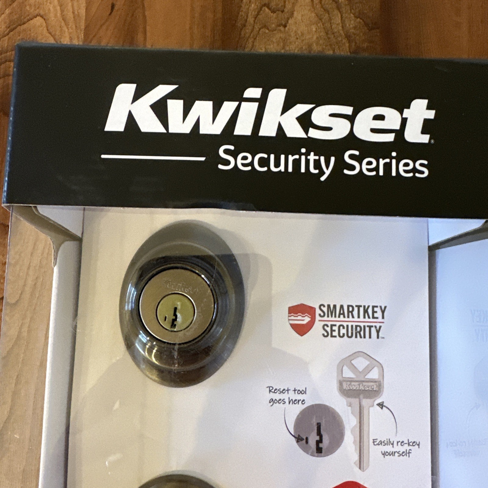 Kwikset Security Series Front Door Lock Set Dakota Antique Brass 2025 SmartKey