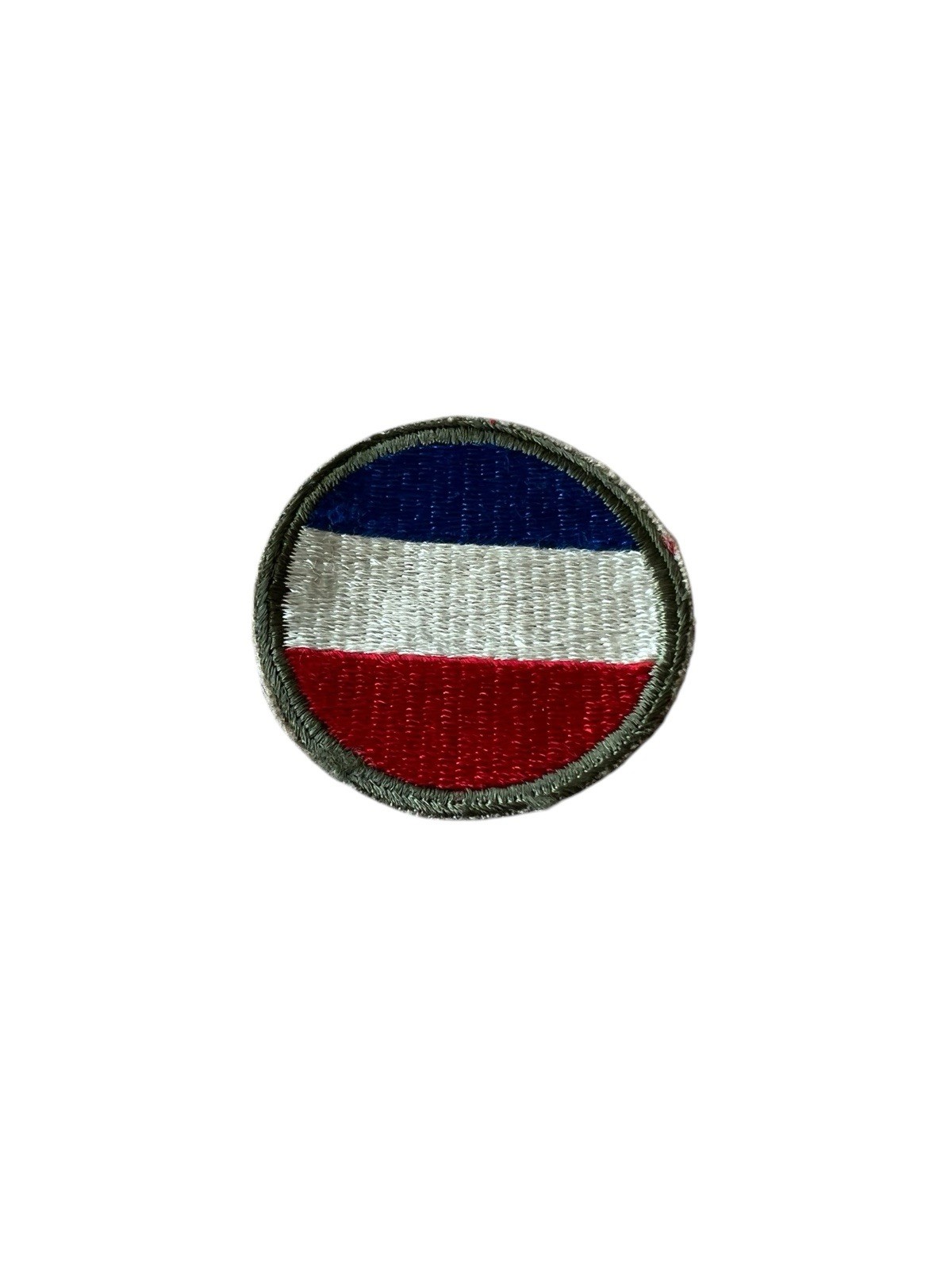 Army Ground Forces White Back Patch WWII Original