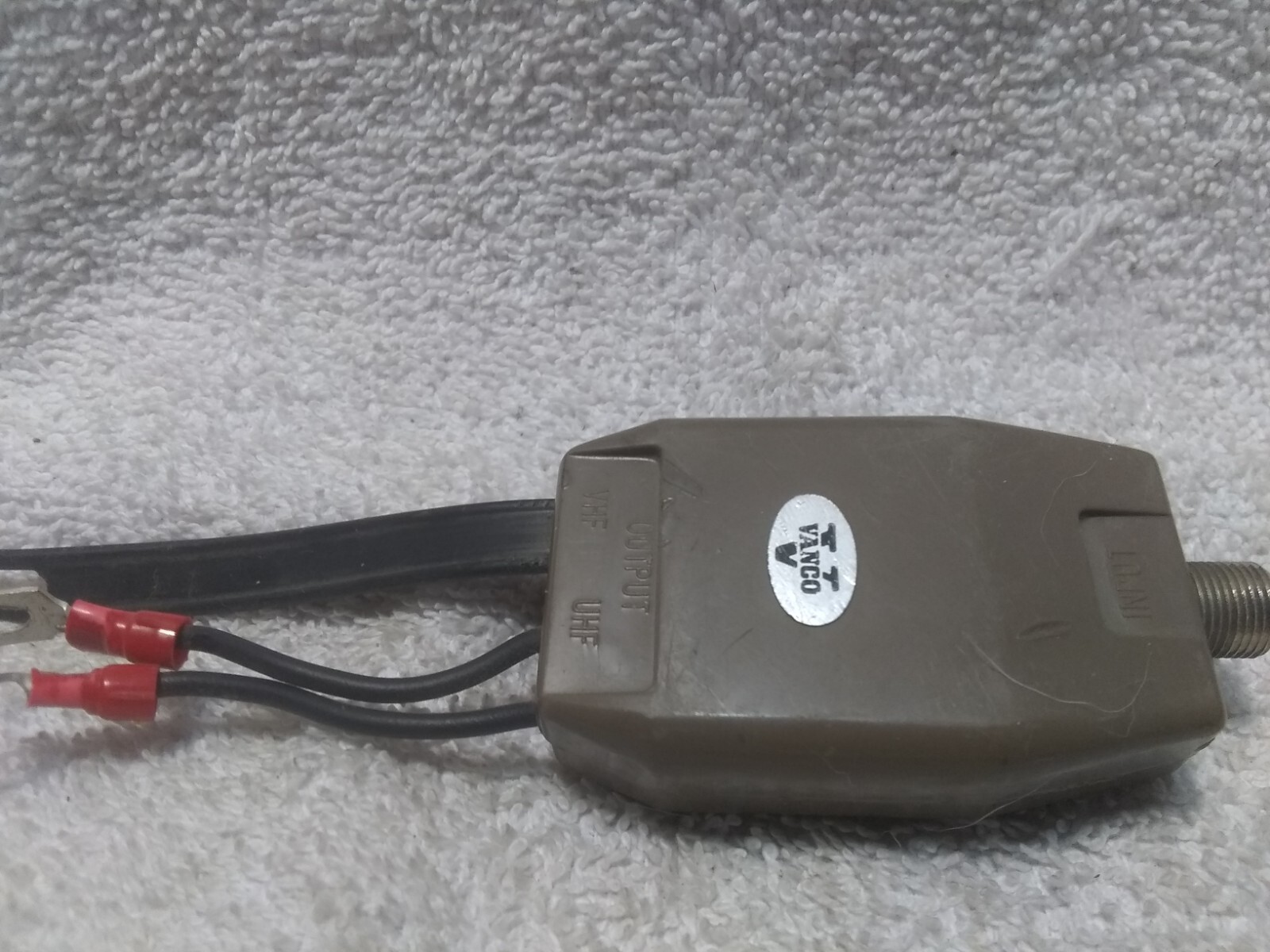 Vanco UHF VHF Splitter Sold AS IS Not Tested
