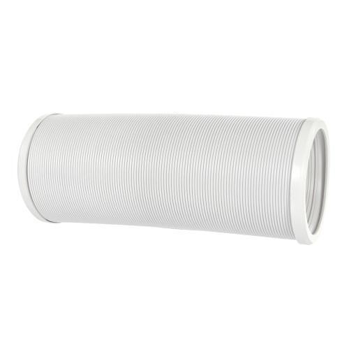 Exhaust Hose (5 Ft Long/5 25 Inch Diameter/White) #12120600A13766 for Midea