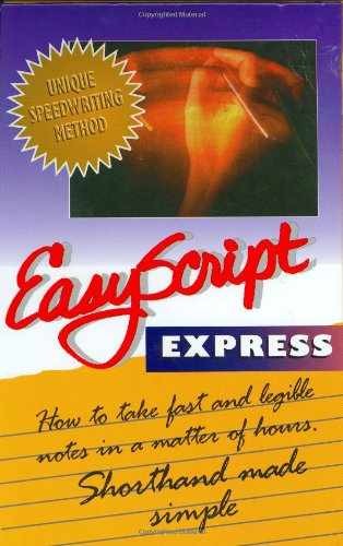 EasyScript Express: Learn To Take Fast - Paperback, by Leonard Levin - Very Good