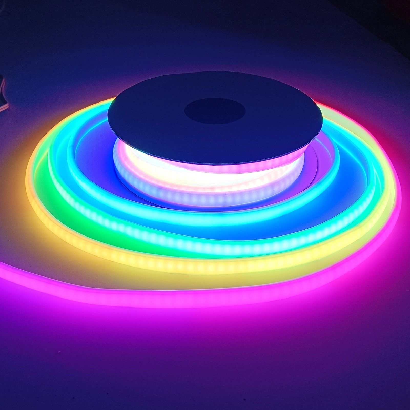 12V 24V COB WS2811 IP68 Waterproof RGB IC Dream Color LED Strip Pixel Lights DIY