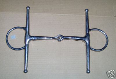 Driving Riding Full Cheek Bit 6 1/2" stainless Lot of 2