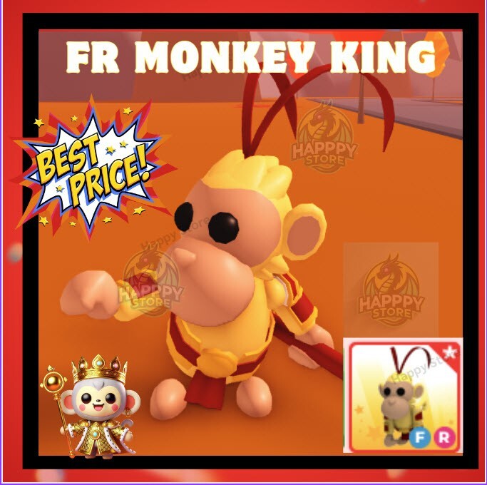 FR Monkey King (Fly/Ride) - Adopt From Me | Cheap & Same-Day Fast Delivery
