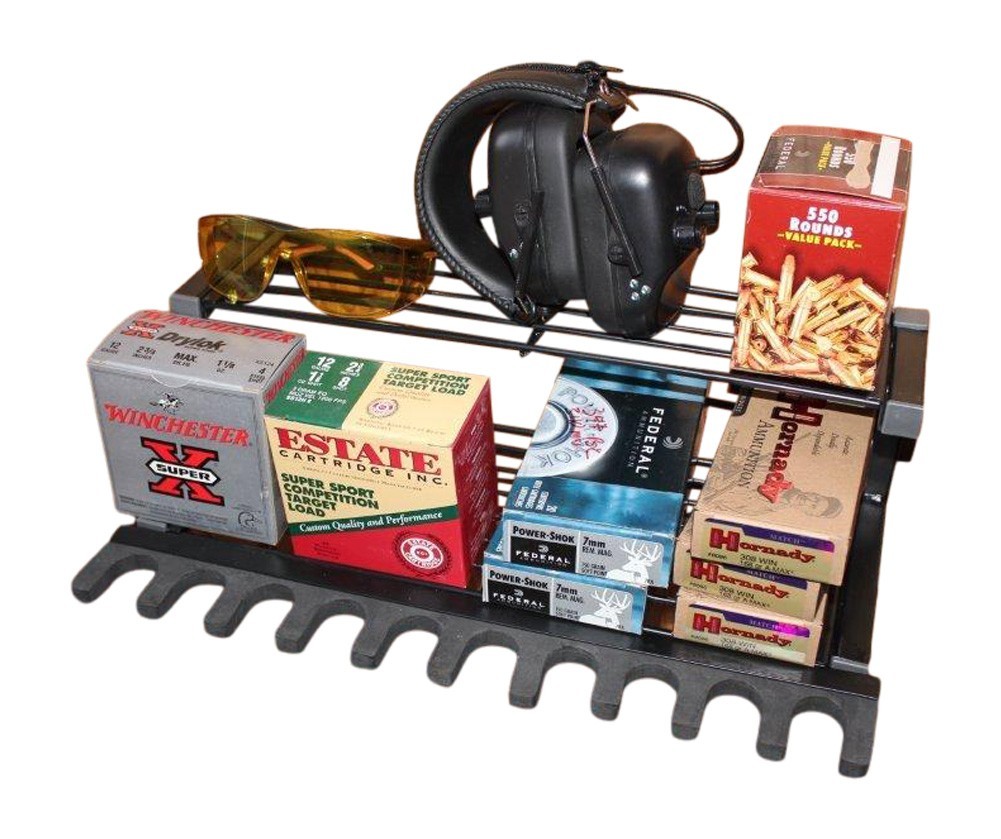 Gun & Gear Rack 2 Racks for 20 Rifle Storage wall mount