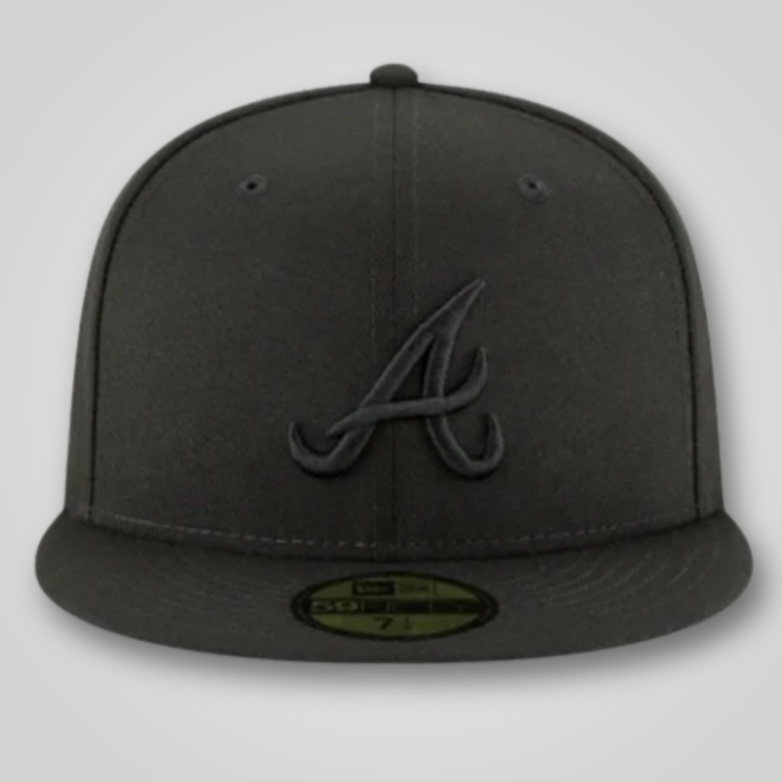 New Era Atlanta Braves 59FIFTY Fitted Cap – Black on Black