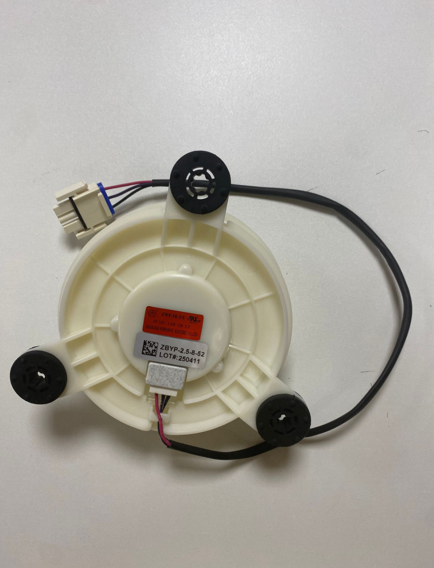 For Refrigerator cooling fan motor ZWF-30-3 ZBYP-2 5-8-52 12V 2.5W freezing fan