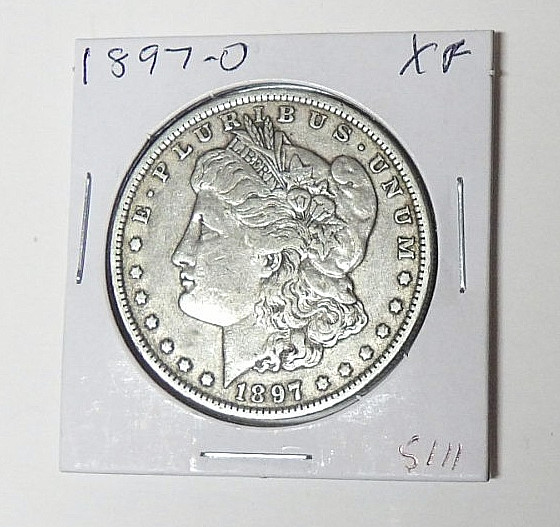 1897-O Morgan Silver Dollar XF New Orleans Mint (11625)