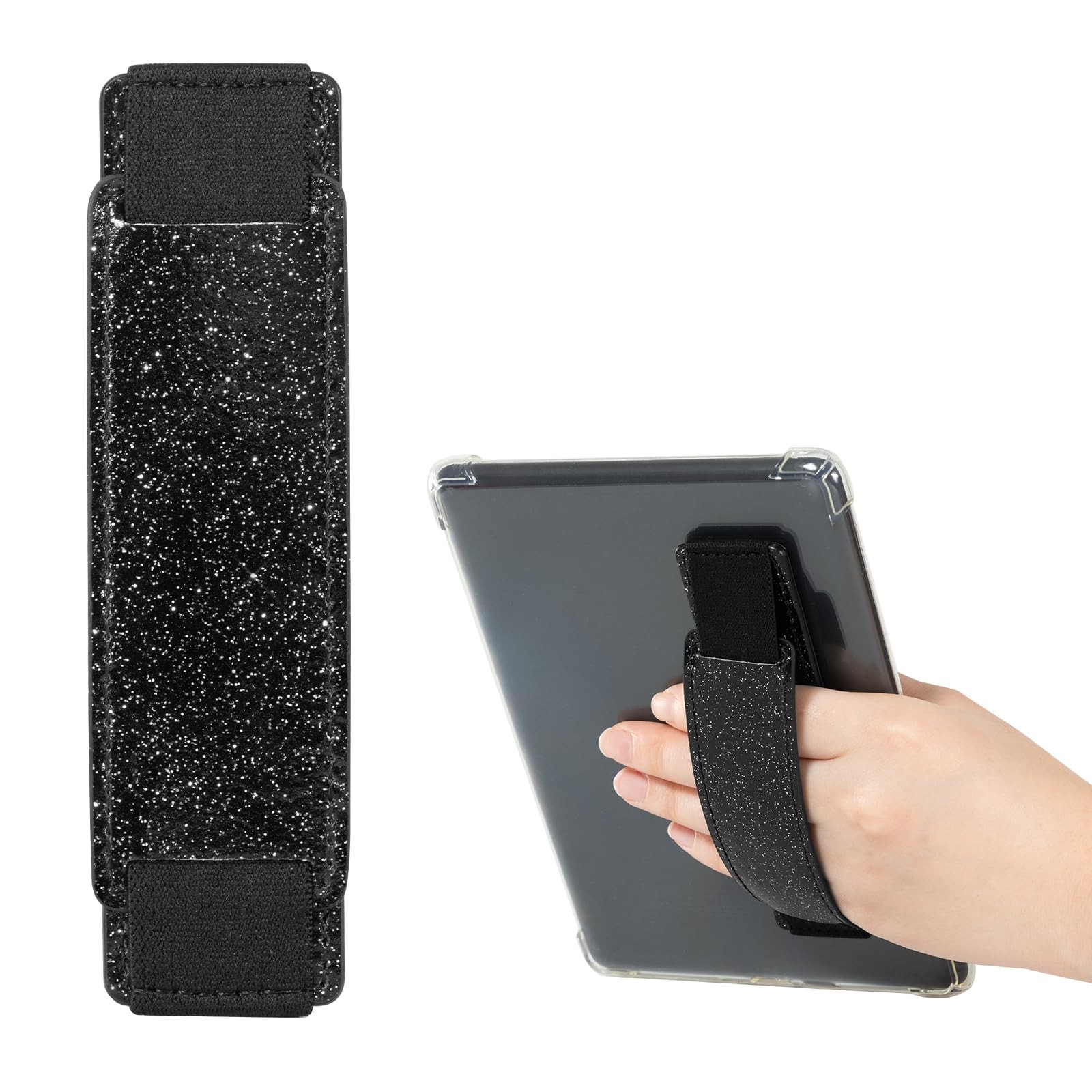 Universal Premium Soft Leather Strap for Kindle, Features a Twinkling Starry