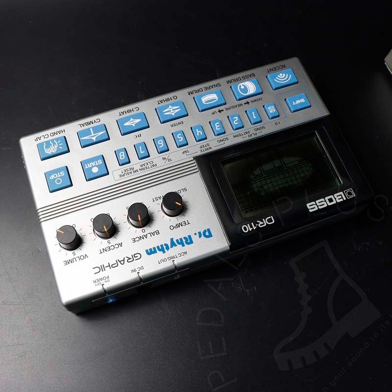 Boss DR-110 Dr. Rhythm 1980s - Silver