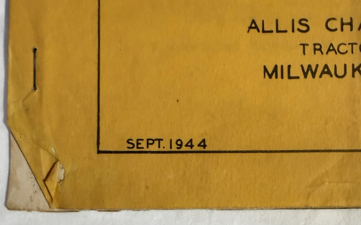Allis Chalmers 2 Row Corn Harvester Educational Program Operation & Adjust Guide