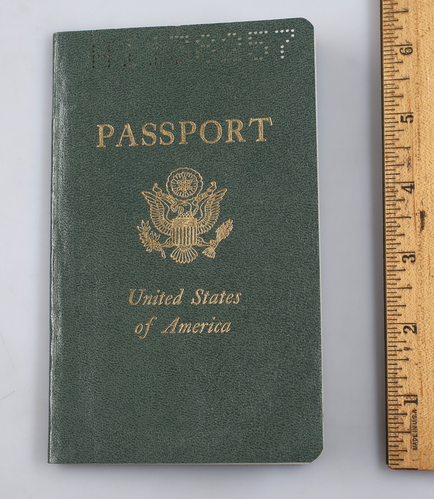 Vintage 1970 Expired Cancelled U.S. Passport Helen Elizabeth Jones Ohio