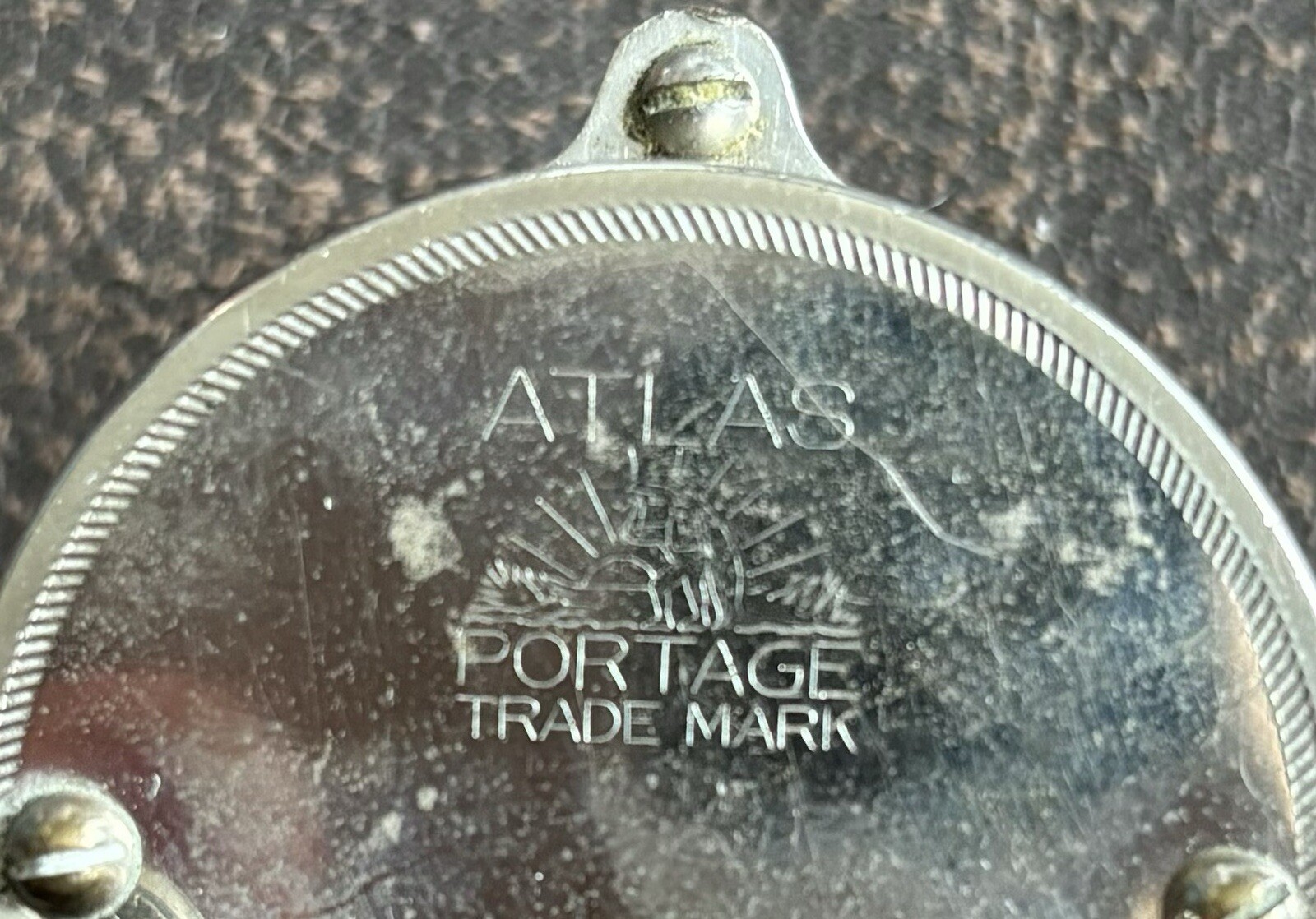 Vintage Atlas Raised Pillar Reel