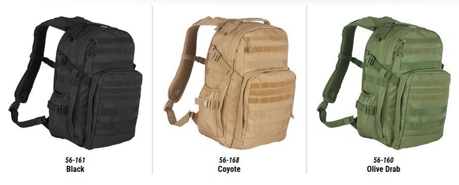 Fox Liberty Tactical Pack - Olive, Black, Coyote Heavy-Weight 600 Denier Poly