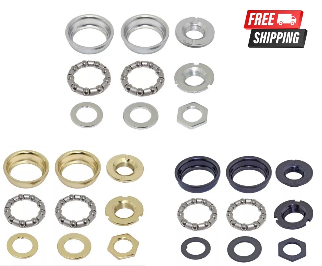 Bicycle Bottom Bracket Set 1 Piece Crank 5/16 X 9 24T Cruiser Lowrider BMX