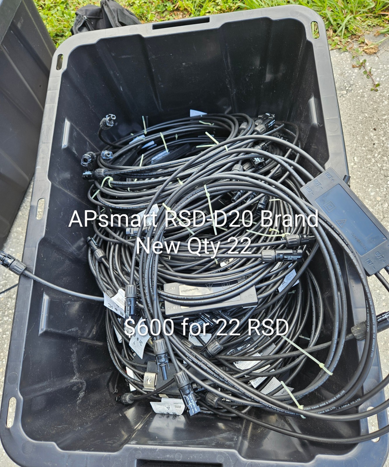 solar panel mounting hardware take it all for $1,500