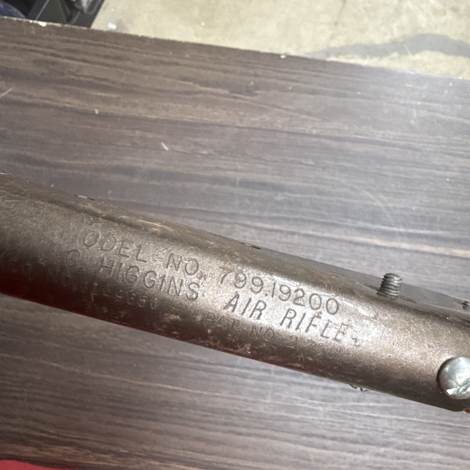 Vtg JC Higgins Sears Carbine BB Gun Rifle Model 799. 19200 Tested Works As Is