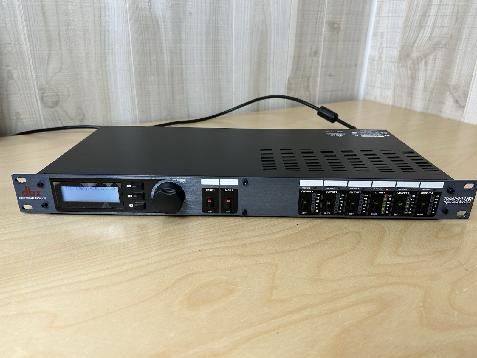 DBX1260 ZonePRO1260 Digital Zone Processor Parts/ Repair