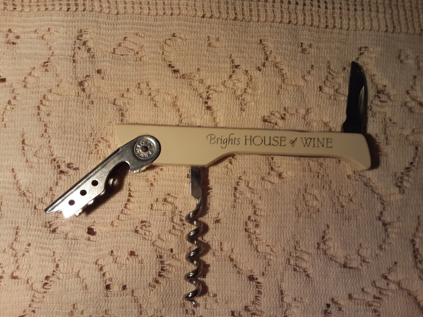 Vintage Wine Bottle Opener with Knife Brights House of Wine