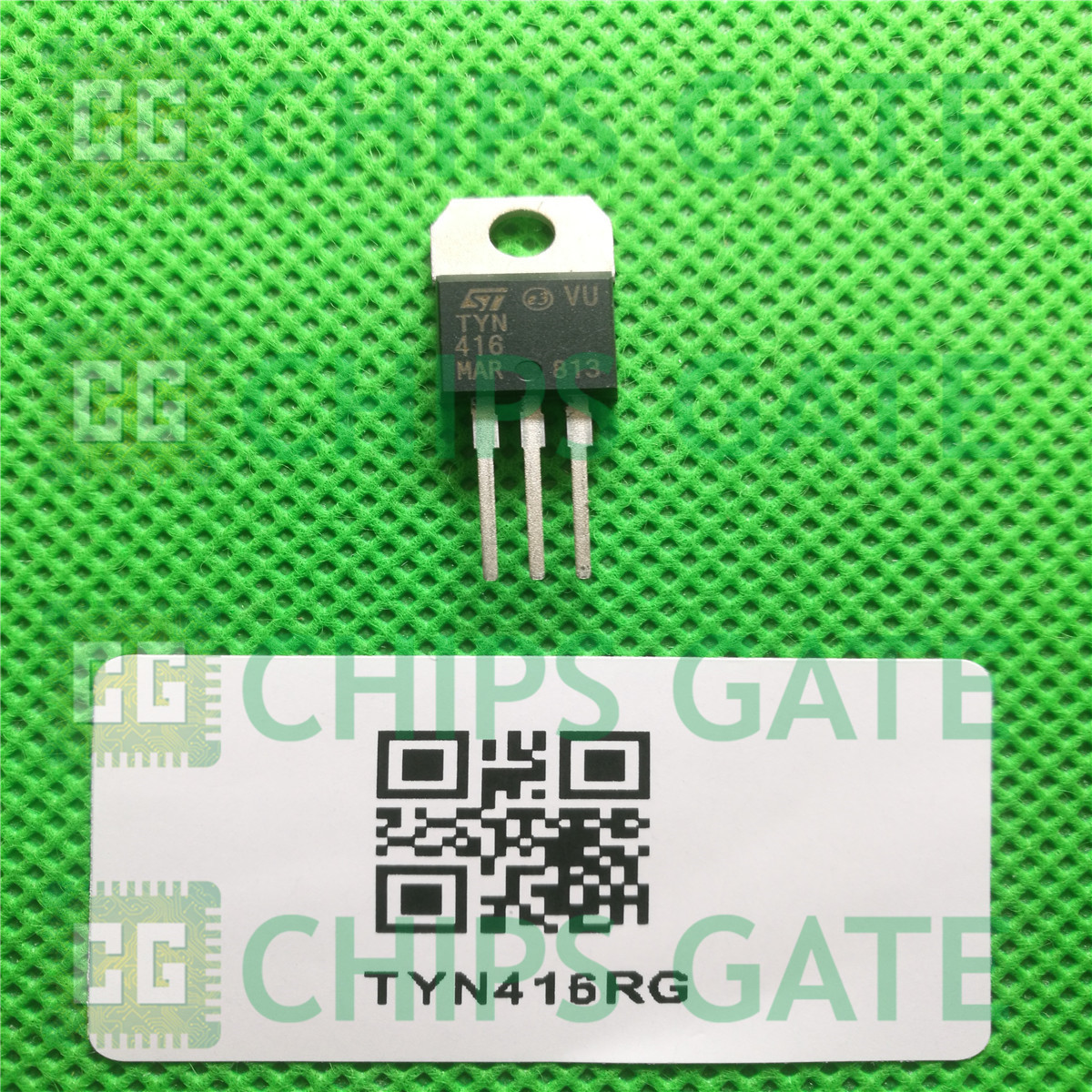 3PCS TYN416RG SCR 400V 16A 25MA TO-220AB 416 TYN416