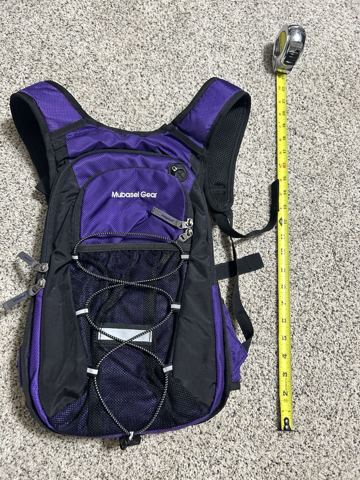 Mubasel Gear Insulated Hydration Backpack EUC No Water Bladder