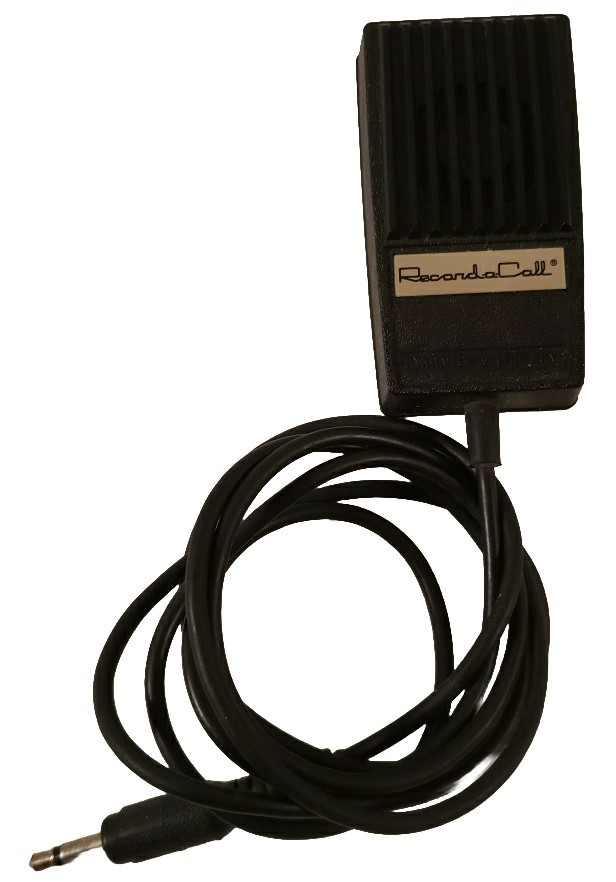 Record-a-Call Dynamic Microphone, IMP.500Ω, Made In Japan