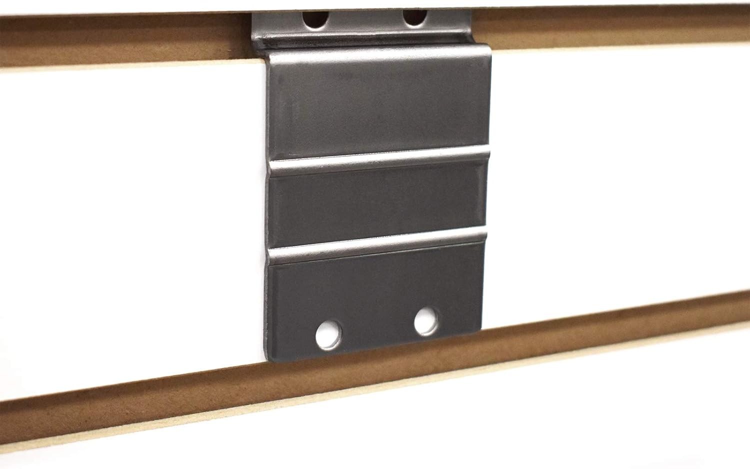 Versatile 5 Pack Slatwall Mounting Adapters, Durable Alloy Steel Construction