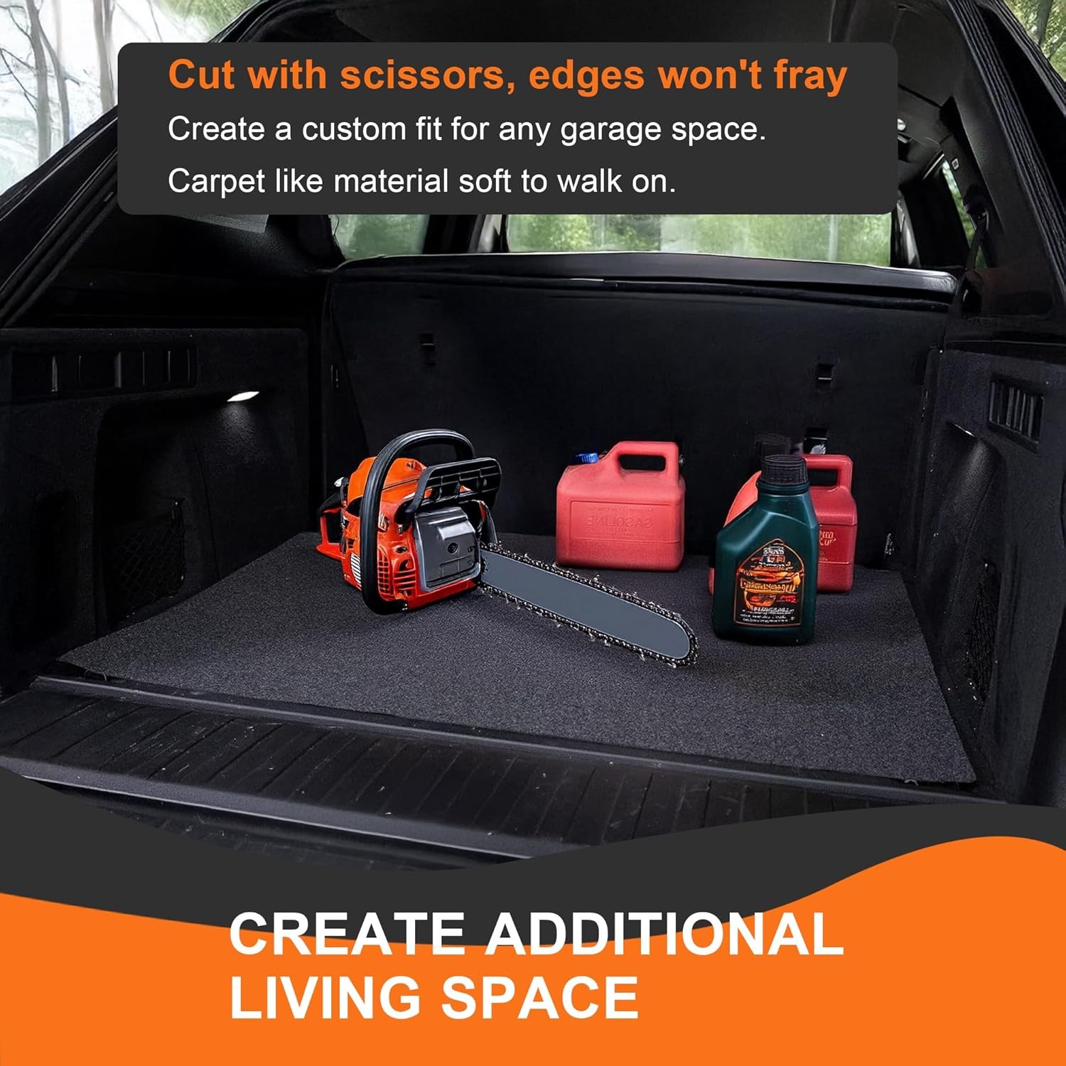 60“ × 72” Oil-Resistant Mat - Mat Waterproof, Oil-Absorbent, Reusable, Washable