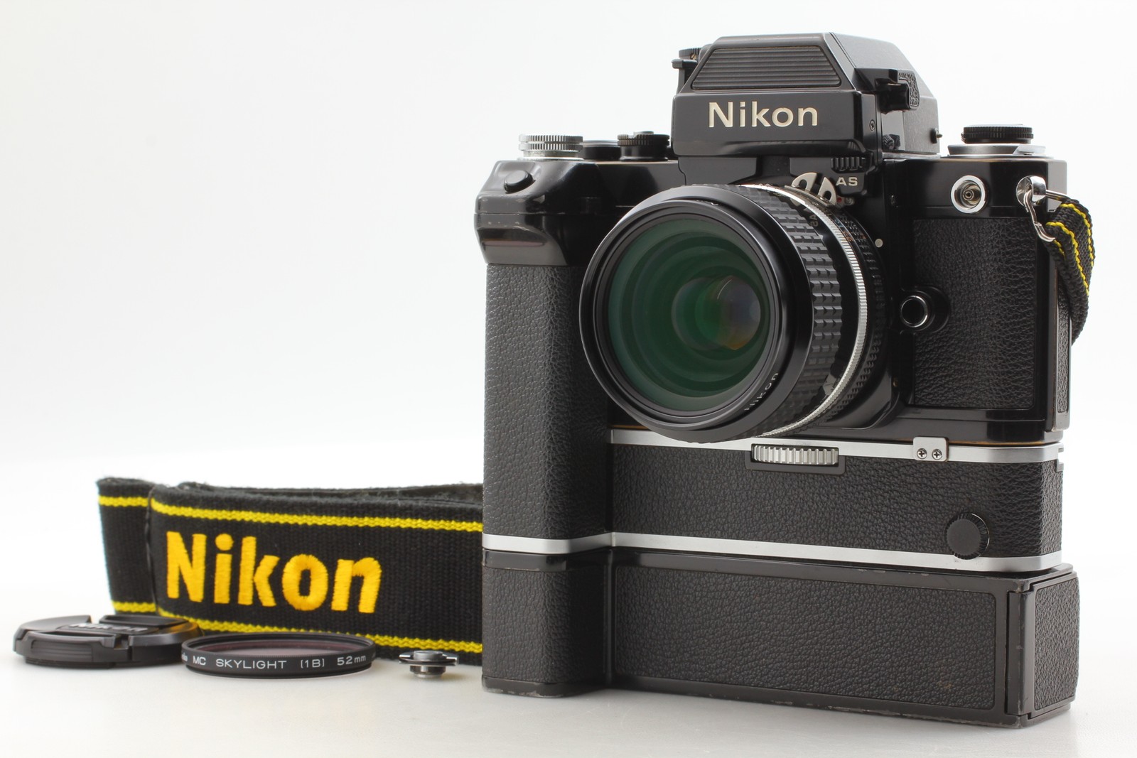 [Near MINT] Nikon F2 Photomic AS 35mm SLR Ai Nikkor 35mm f2 MD-2 MB-1 MF-3 JAPAN