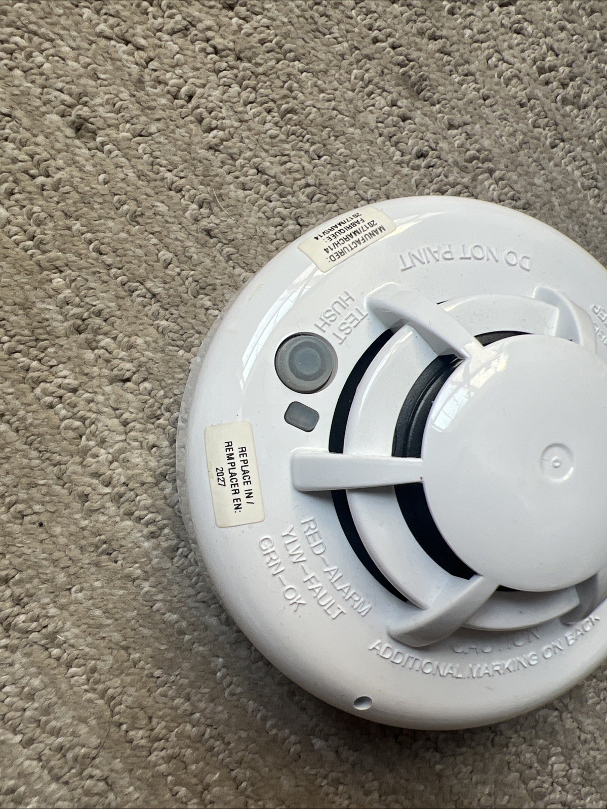 2GIG 2GIG-SMKT3-345 WIRELESS SMOKE HEAT SENSOR DETECTOR