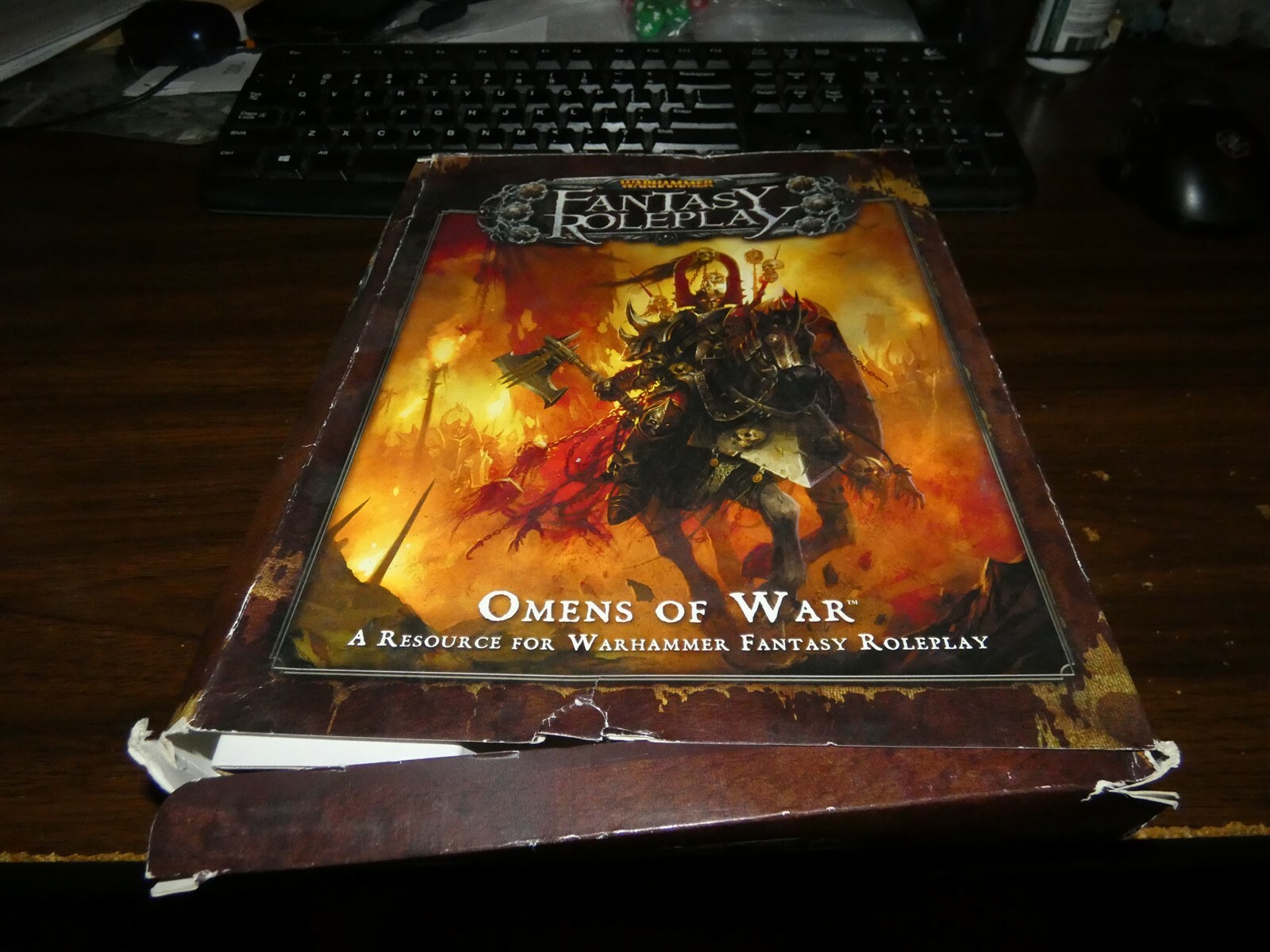 Fantasy Flight: Warhammer Fantasy Roleplay: Omens of War Boxed Set: Complete
