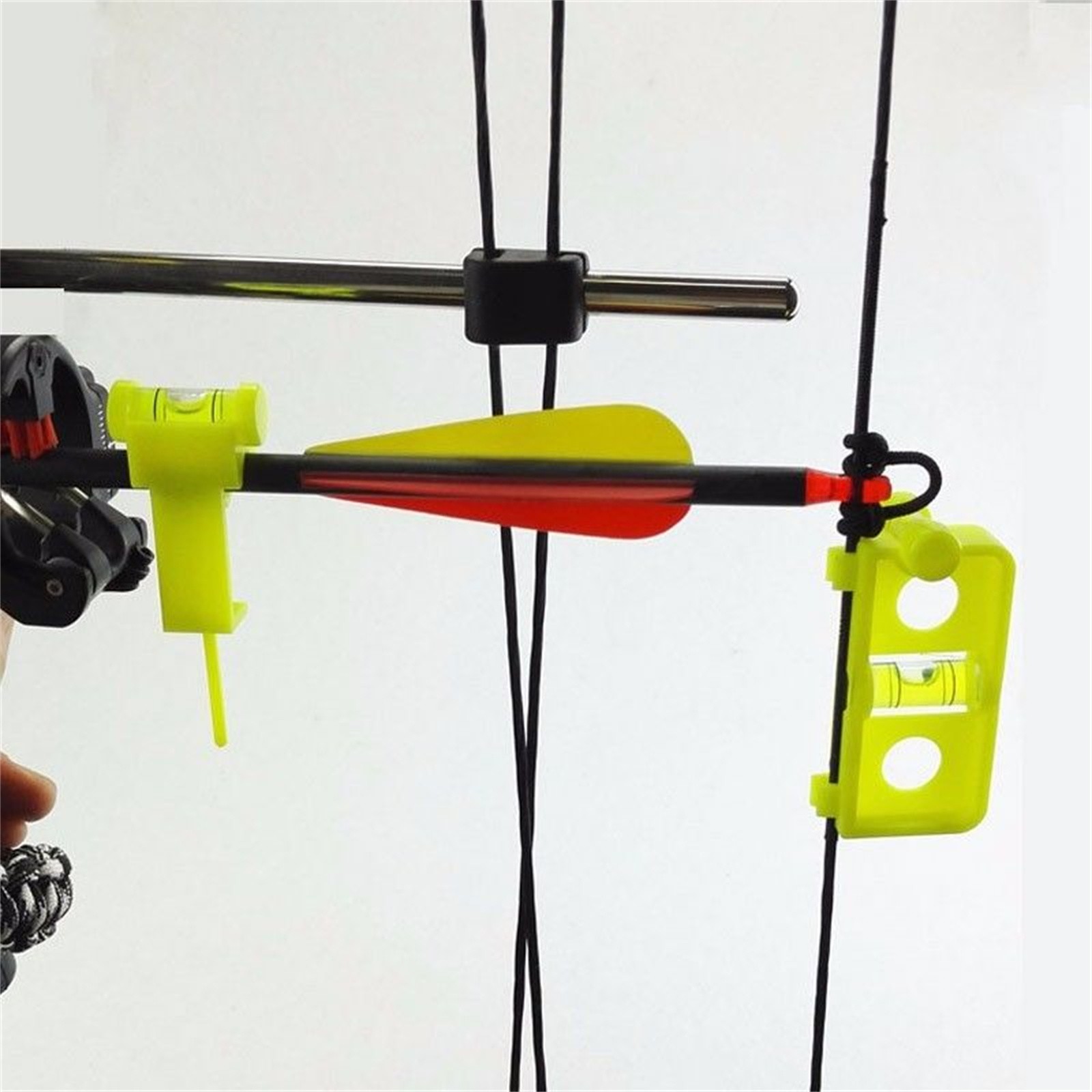Archery Hunting Bow String Level Combo Kit Tuning and Mounting String Level