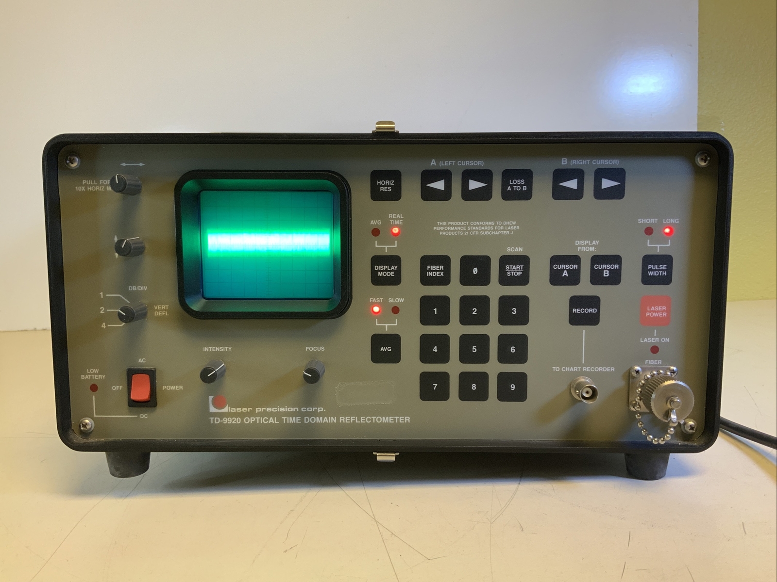Laser Precision TD-9920 Optical Time Domain Reflectometer - AR72