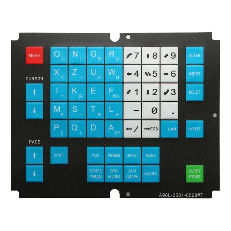 For FANUC A98L-0001-0568#​T Membrane Operator Keypad Keyboard A98L00010568#​T