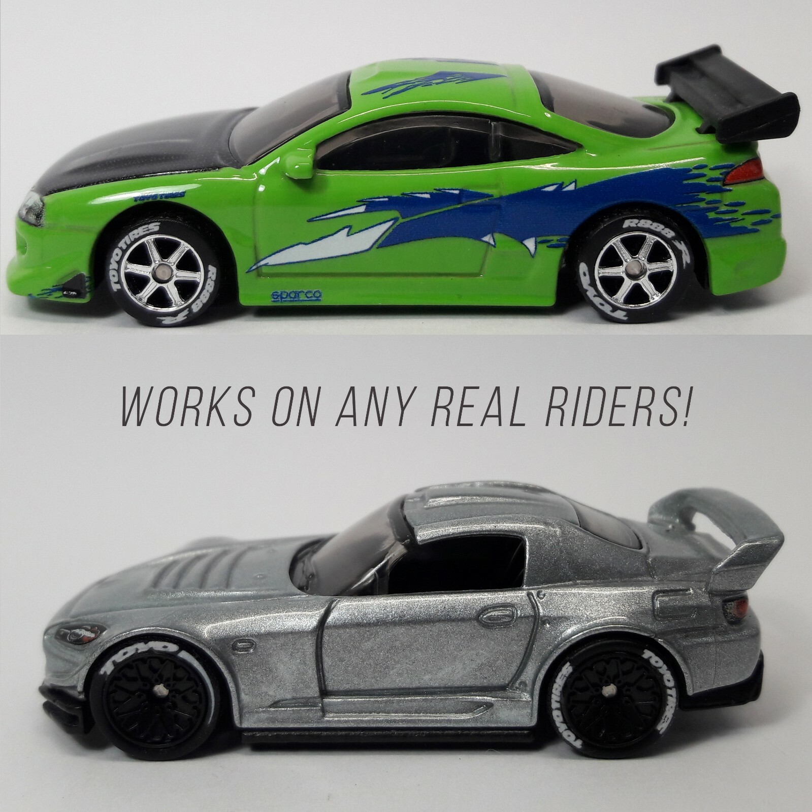 1/64 Scale TIRE LETTERS Custom Waterslide Decals for Hot Wheelz
