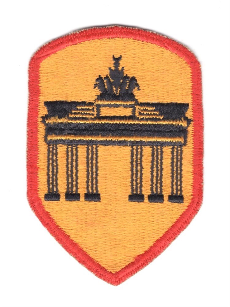 Army Patch: Berlin District - 1950's