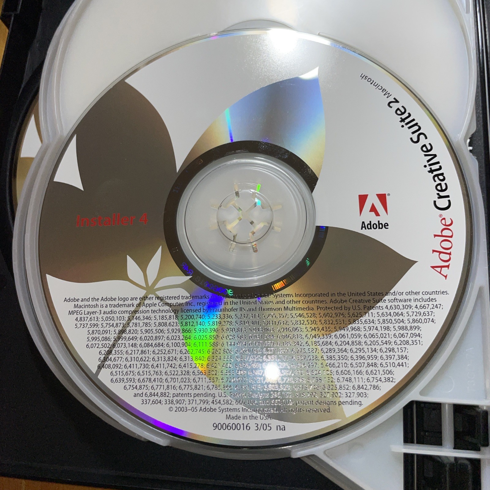 Adobe Creative Suite 2 Premium Education for Mac - Complete 6 Disc Set - (used)