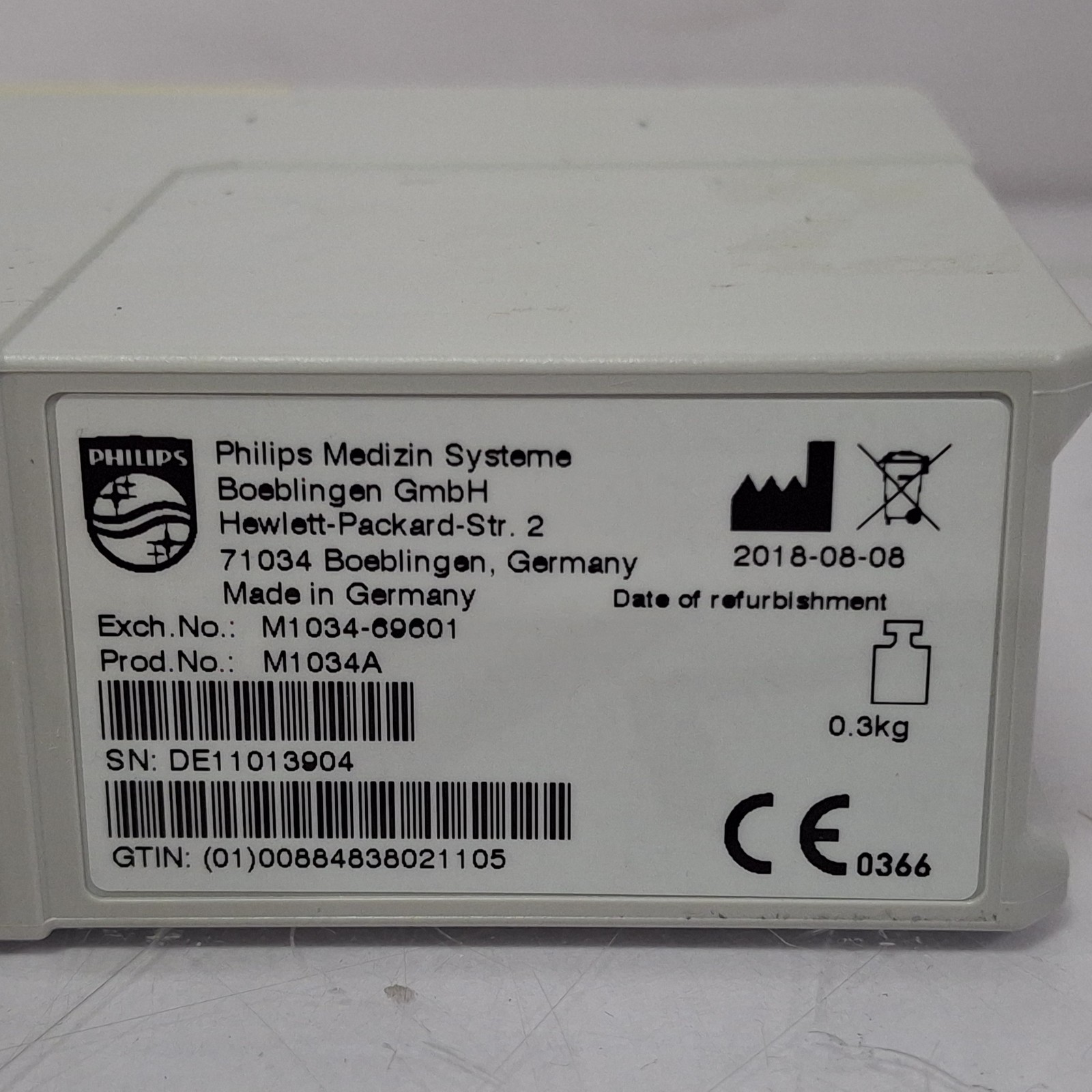Philips IntelliVue M1034A Single Parameter Bispectral Index Module