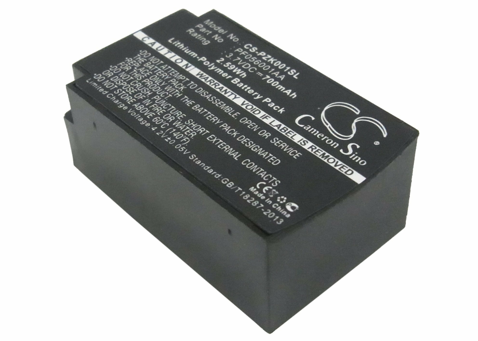 2.59Wh 700mAh Battery For Parrot ZIK;P/N:PF056001AA,3.7V