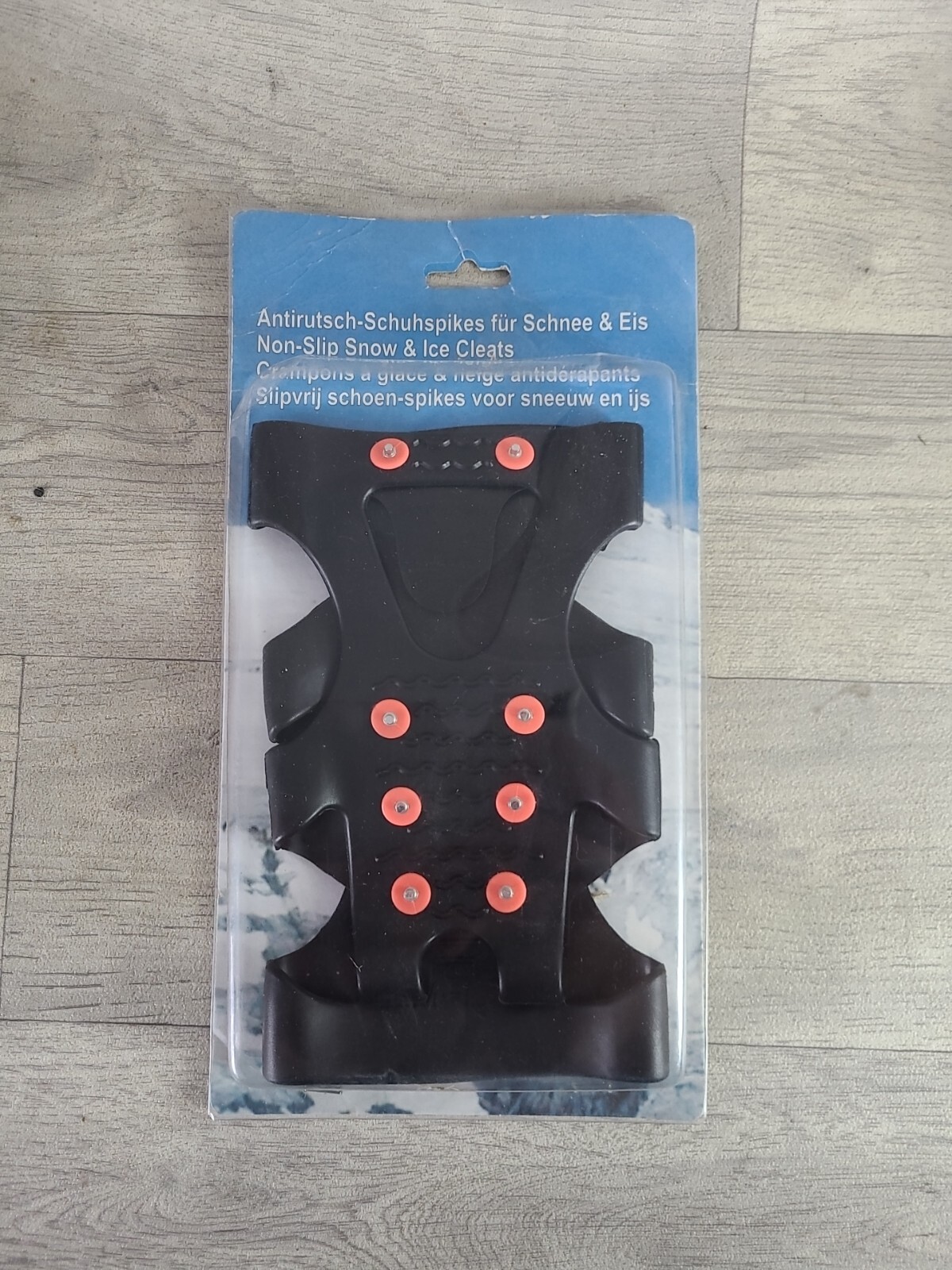 Winter Non-Slip Snow and Ice Treads Shoe Grips Size M/L Women(8-10) Men(7-9)