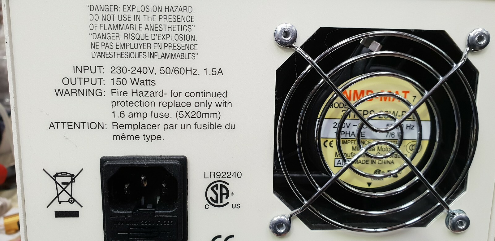 Schott-Fostec ACE I Fiber Optic Light Source & Microscope Light Guide