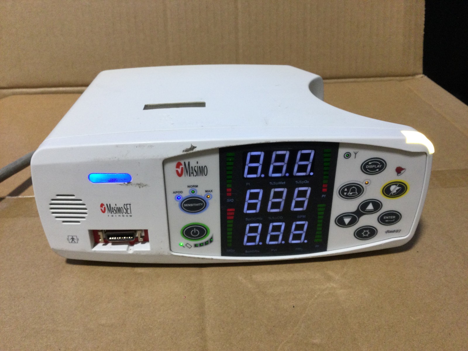 MASIMO RAD-87 PULSE OXIMETER