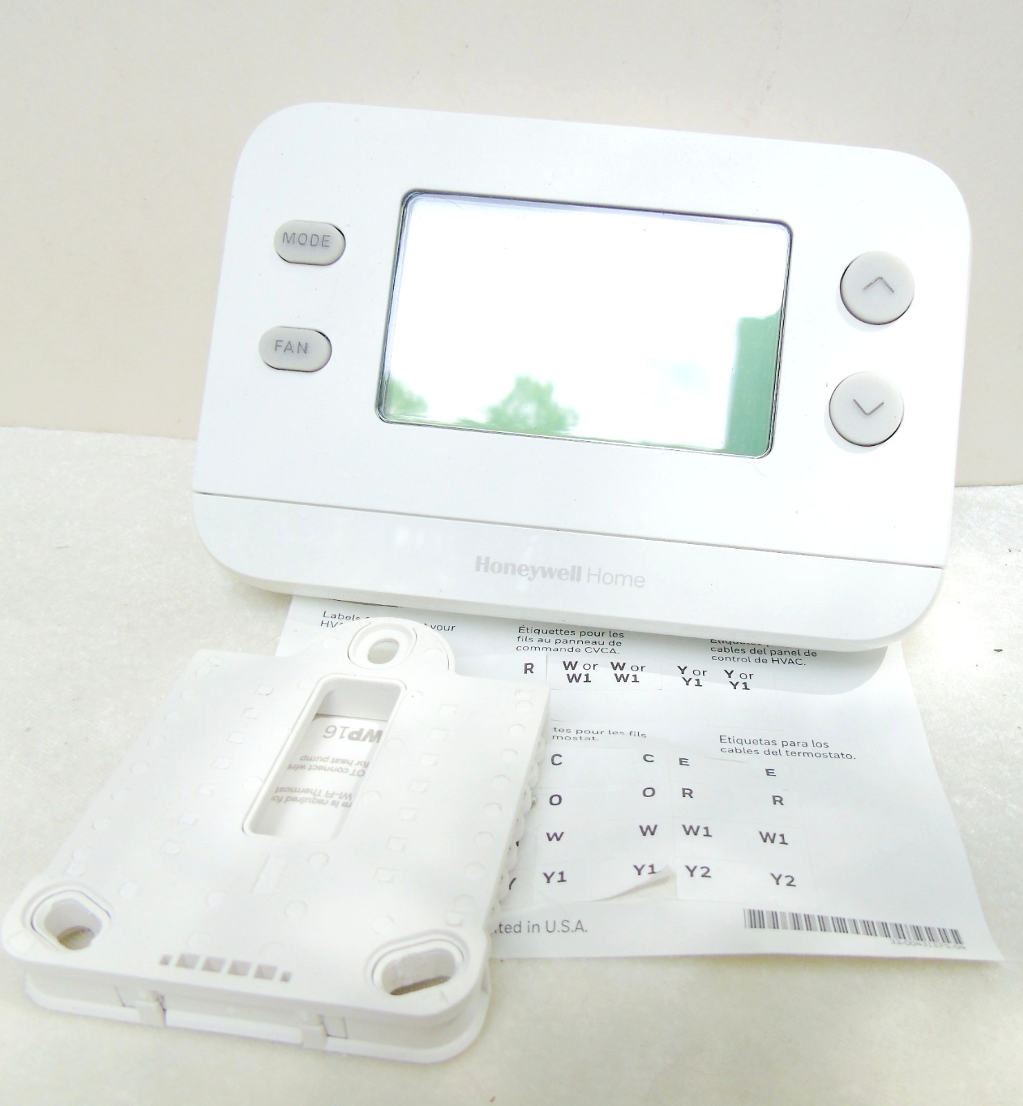Honeywell Home X1N Heating and Cooling Push Button Non-Programmable Thermostat